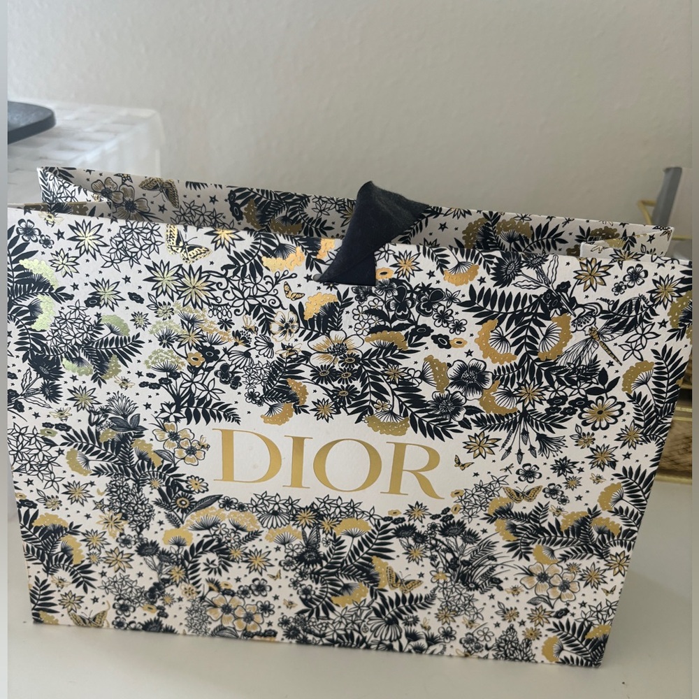 Dior Printed Paper Bag